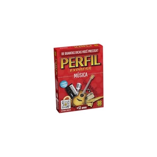 PERFIL EXPRESS MÚSICA, a partir de 2 Jogadores, a partir de 12 anos