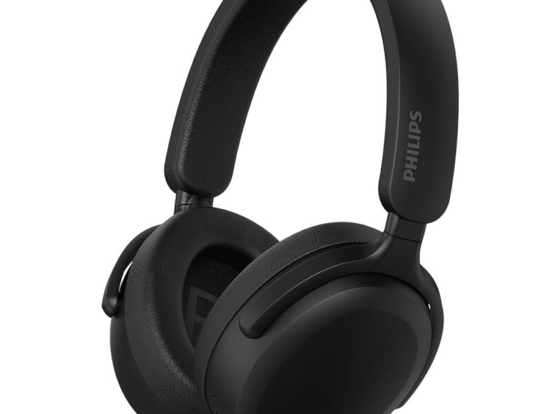PHILIPS, Headphone Bluetooth, TAH2300BK/00, Com Microfone, Até 55 horas de bateria, Design Over-ear, Dobrável, Preto