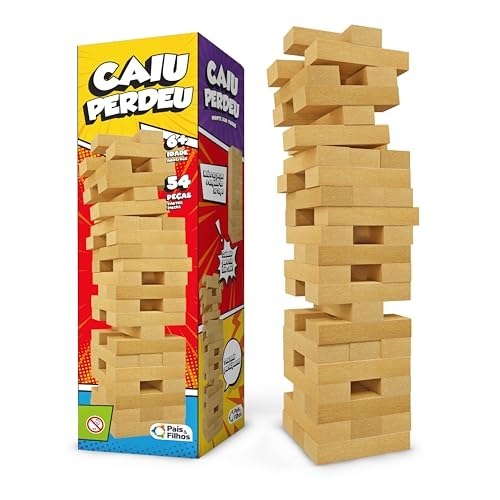 Pais & Filhos – Caiu Perdeu, 54 Pçs, idade mínima recomendada – 6 anos