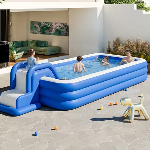 Parque Aquático Inflável Infantil Escorregador 290x172cm