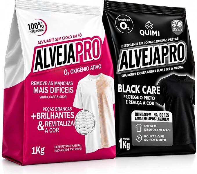 Percabonato de Sódio 1 kg Alvejante sem Cloro em Pó com Oxigênio Ativo