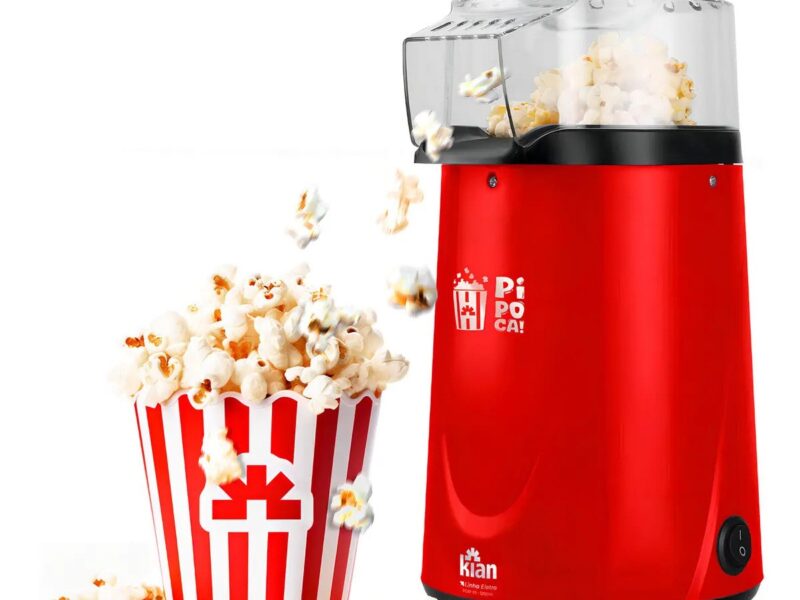 Pipoqueira Pipoca Elétrica 1200w Vermelha Pop01 – Kian