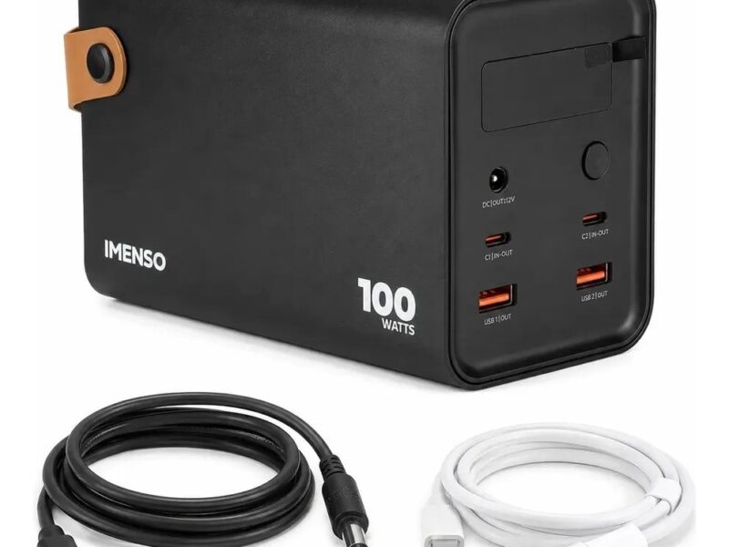 Power Bank 60000mah 100w + Cabo Starlink Mini E Led Inclusos