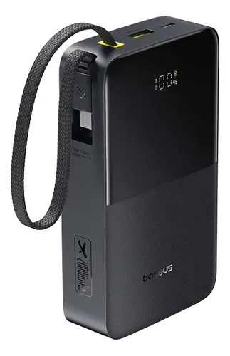 Power Bank Baseus Turbo Bipow2 Pro 20000mah 22.5w Cor Preto na Meli por R$ 177,84