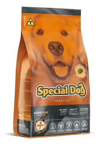 Ração Seca Special Dog Premium Cão Adulto Sabor Carne Plus 15kg