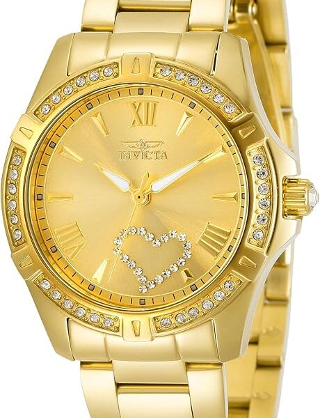 Relógio feminino Invicta Angel 21384 de quartzo – 34 mm