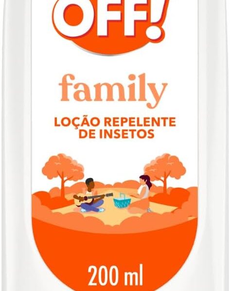 Repelente de Insetos em Loção OFF! Family, 200ml