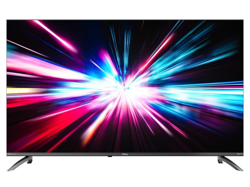 SMART TV PHILCO 50″ 4K UHD ROKU TV HDR10 DOLBY AUDIO P50CRB SPACE GRAY