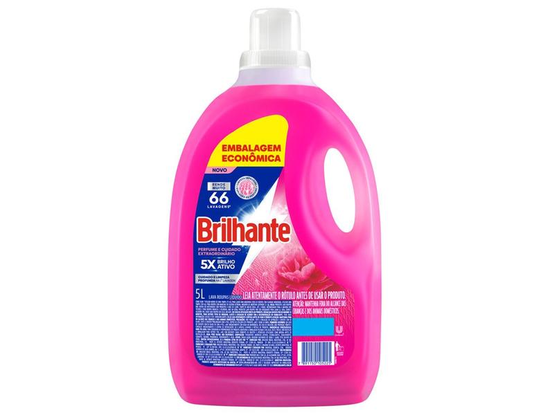 Sabão Líquido Brilhante Perfume e Cuidado Extraordinário 5L – Sabão –