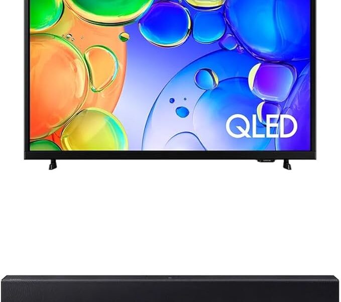 Samsung Combo Smart TV 43″ QLED Full HD Q5F + Soundbar HW B400F
