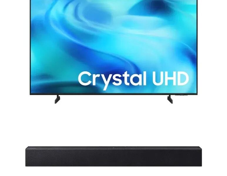 Samsung Smart TV 58″ Crystal UHD 4K 2026 + Soundbar Samsung HW-B400F