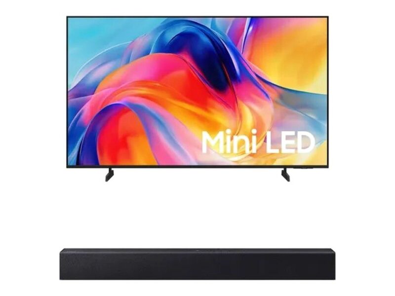 Samsung Smart Tv 50 Mini Led 4k M75h + Soundbar Hw-b400f