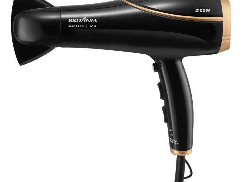 Secador de Cabelos Britânia 3 Temperaturas 2100W BSC2250 Bivolt
