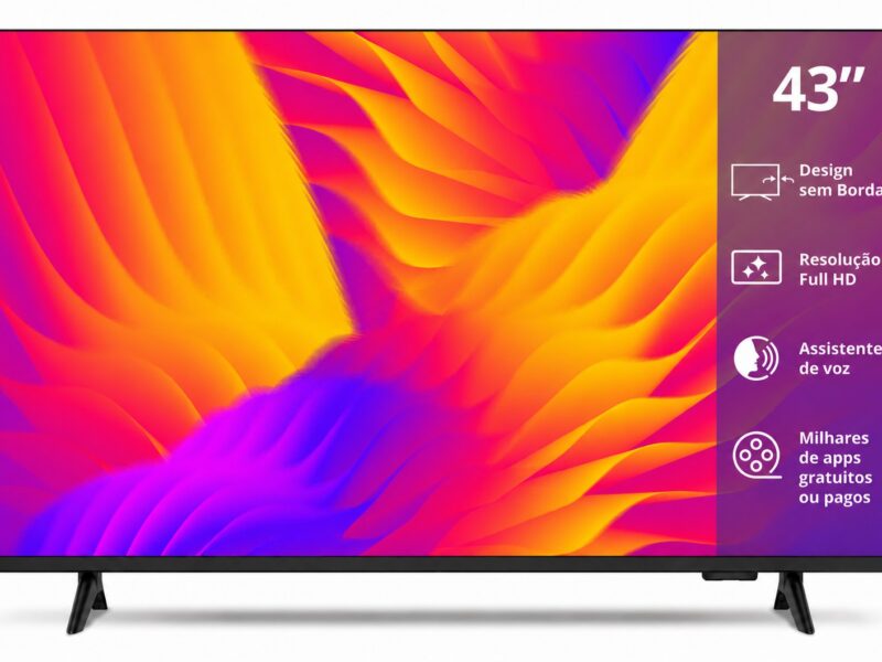 Smart Tv Aoc Led 43 Full Hd Wi-fi Roku Tv Sem Bordas