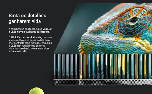 Smart Tv Philco 65 P65cga Qled Mini Led Quantum 4k Uhd Google Tv Wifi Bluetooth 110/220v na Meli por R$ 3.171,00