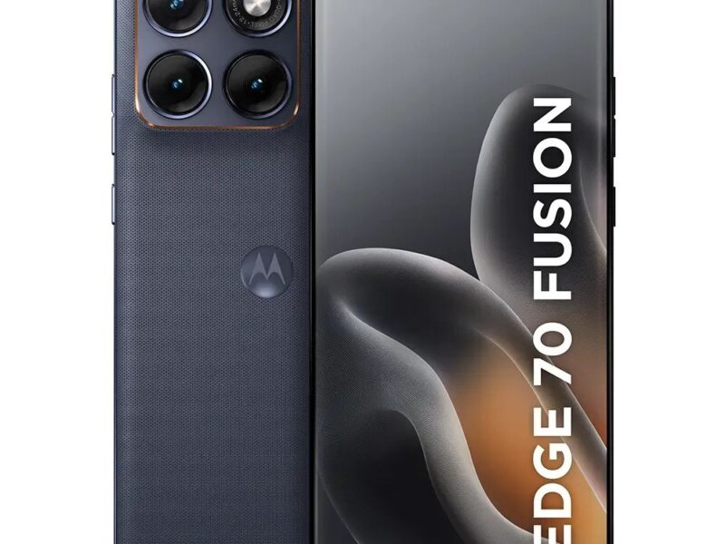 Smartphone Motorola Edge 70 Fusion 5g – 256gb 12gb Ram + 12gb Ram Boost, Camera 50mp Sony Lytia 710, Tela 1.5k Extreme Amoled 144hz – Grafite