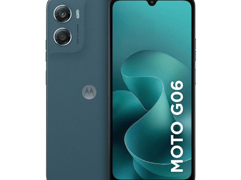 Smartphone Motorola Moto G06 128GB, 4G LTE, 12GB RAM Boost*, Câmera 50MP, Tela 6.9″ – Azul Marinho