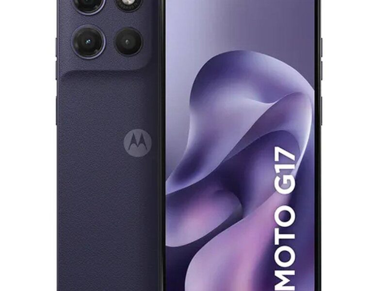 Smartphone Motorola Moto G17 4g – 128gb 4gb Ram + 8gb Ram Boost, Camera 50mp Sony Lytia 600, Tela Fhd+ 60hz, Bateria 5200 Mah – Roxo