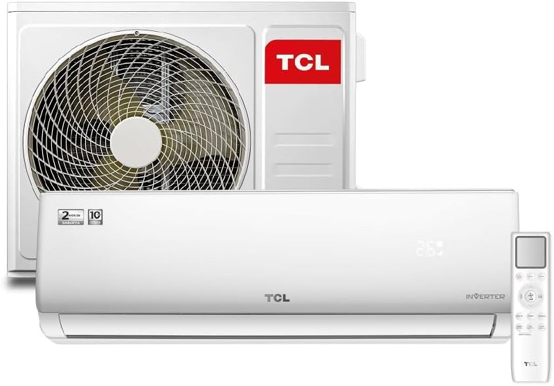 TCL Ar Condicionado Split Inverter TCL 34.000 Btus Elite Quente e Frio TAC-34CHSG2-INV – 220 Volts
