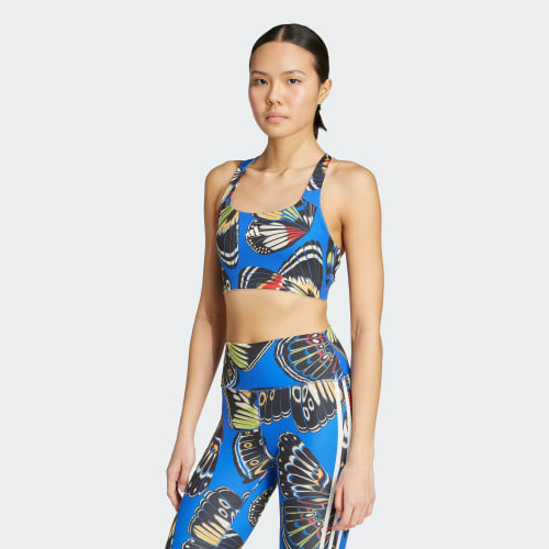 Top Esportivo Suporte Médio adidas X FARM
