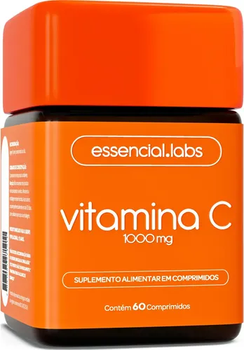 VITAMINA C com 1000mg – Fórmula com Alta Absorção e Concentação – 60 Doses