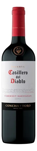 Vinho Chileno Tinto Seco Reserva Casillero del Diablo Cabernet Sauvignon 750ml