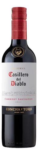 Vinho Chileno Tinto Seco Reserva Casillero del Diablo Cabernet Sauvignon 375 ml