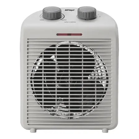 WAP Air Heat FW009371 Aquecedor Elétrico Portátil 3 em 1 220V Potência 2000W Triplo Sistema Segurança