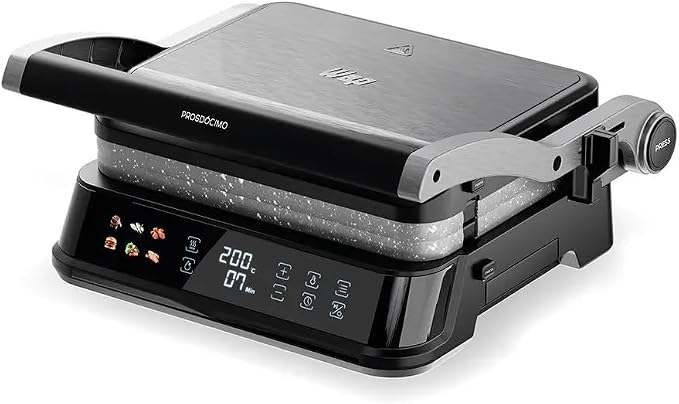 WAP Grill Inox WG2000 2 em 1 Grill e Sanduicheira 220V