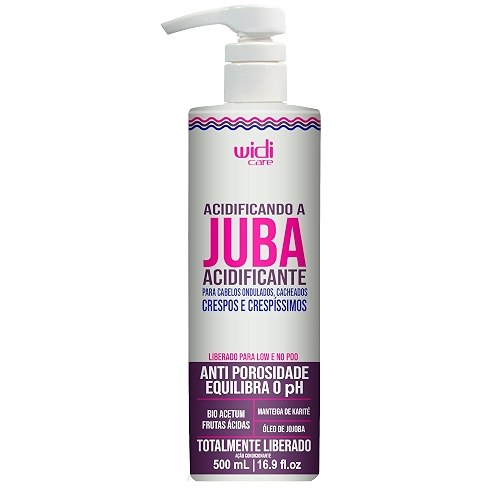 Widi Care Creme Acidificante Acidificando a Juba 500ml
